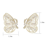 Butterfly Stud Earrings For Women